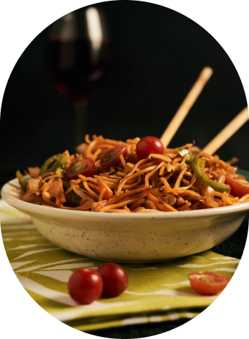 Noodle dish